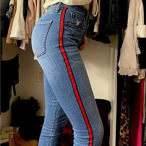 Abercrombie & Fitch blue jeans. Simone high rise ankle.